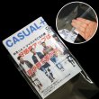 画像4: A4ワイド雑誌用 ブック展示用袋OPP袋 本体側テープ コミック侍【100枚】 (4)